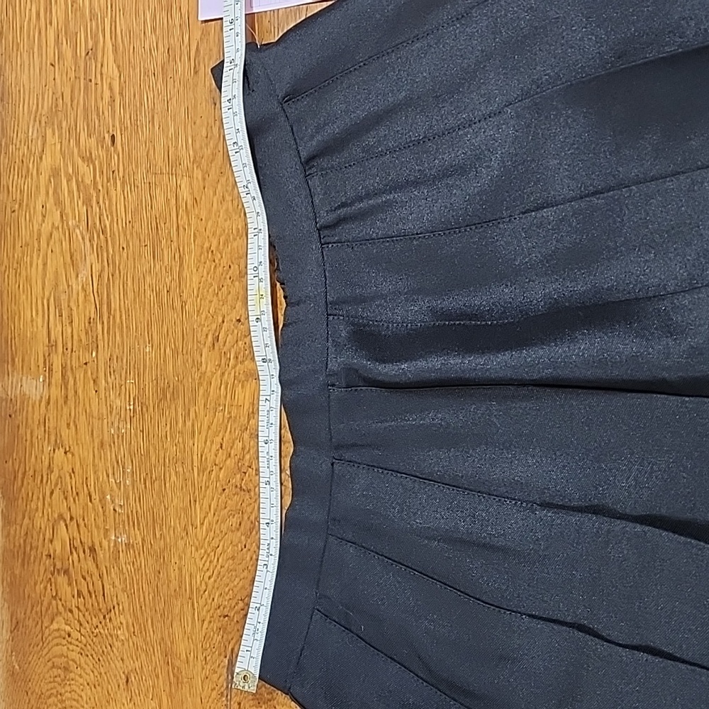 NWT Wild Fable Pleated Black Mini Skirt Sz. Med - Picture 7 of 8